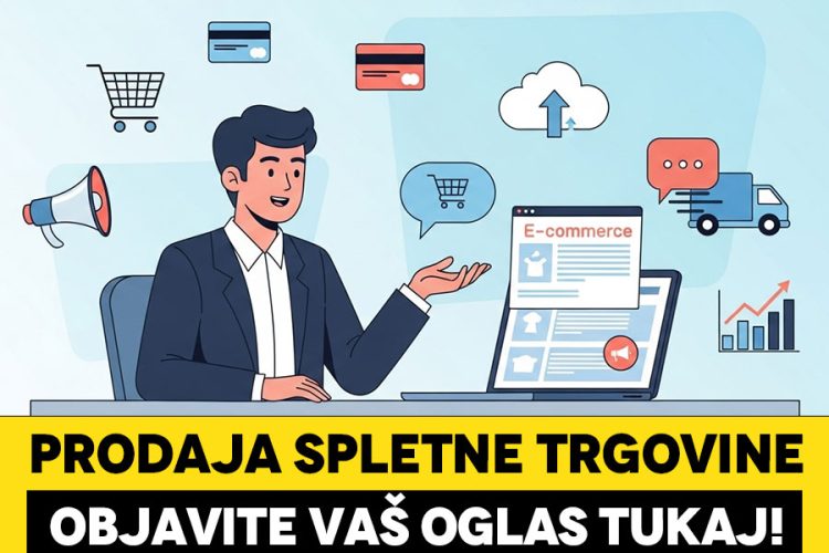 Prodam spletno trgovino: Oglašujte na Mojaluzba.si in dosežite tiste prave!