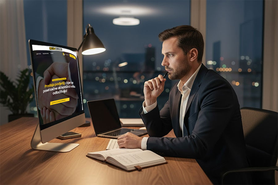 Moja sluzba je portal za kupce ki kupujejo podjetje v obratovanju