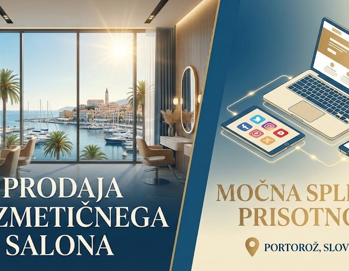prodam kozmetični salon portoroz